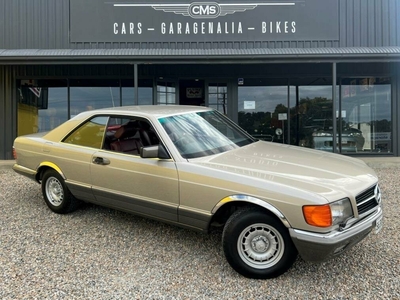 1985 mercedes-benz 380 sec 4 sp automatic 2d coupe
