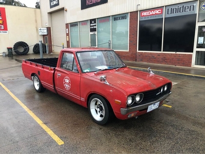 1977 datsun 620 4 sp manual utility