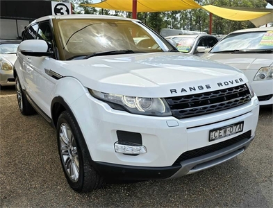 2011 Land Rover Range Rover Evoque Wagon SD4 Prestige L538 MY12