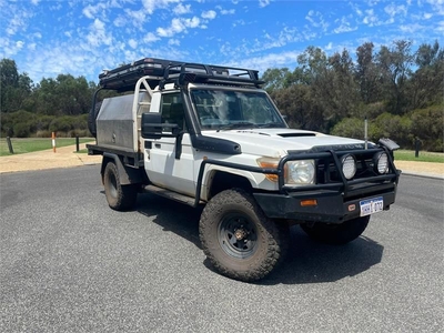 2011 Toyota Landcruiser Cab Chassis Workmate VDJ79R MY10