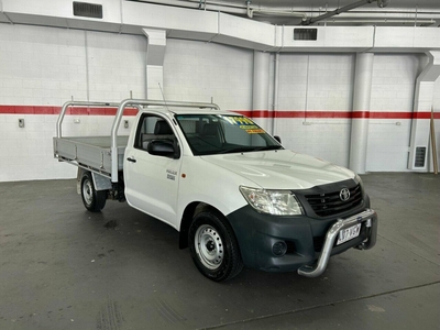 2014 Toyota Hilux Cab Chassis Workmate 4x2 TGN16R MY14