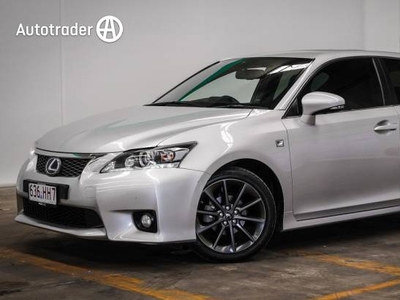 2012 Lexus CT200H F Sport ZWA10R