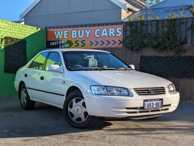 ** 1999 Toyota Camry ** Conquest Sedan ** Automatic ** 3.0L Petrol Piston ** Comprehensive Service History ** Low Kms ** V6 ** Reverse Camera **