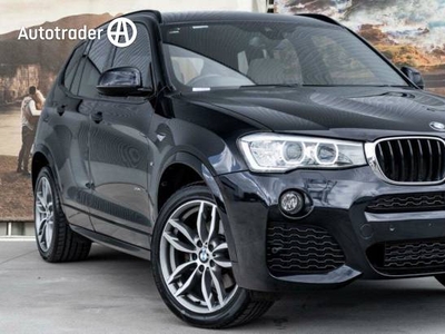 2016 BMW X3 Xdrive 20I F25 MY16