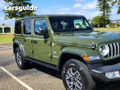 2023 Jeep Wrangler Unlimited Overland (4X4) JL MY24