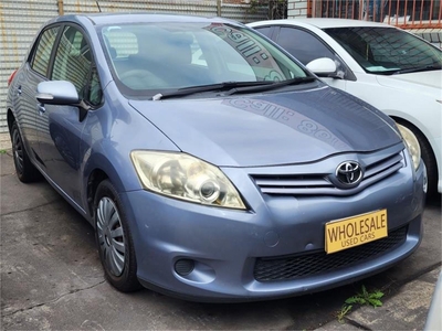 2009 Toyota Corolla 5D HATCHBACK ASCENT ZRE152R MY10