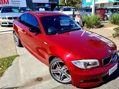2013 Bmw 1 2D COUPE 20i E82 MY13 UPDATE