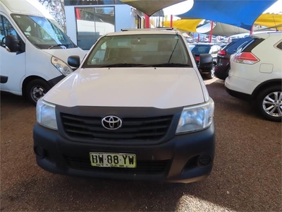 2013 Toyota Hilux Cab Chassis Workmate TGN16R MY14