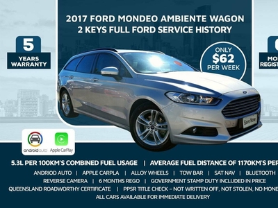 2017 Ford Mondeo Wagon Ambiente MD 2017.50MY