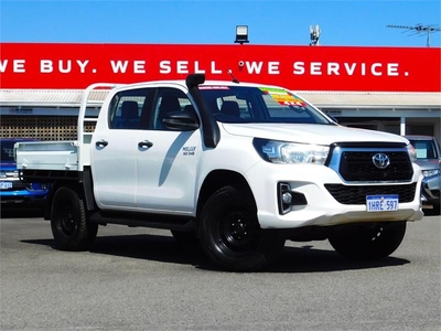 2019 Toyota Hilux Cab Chassis SR GUN126R