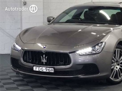 2016 Maserati Ghibli S M157 MY16