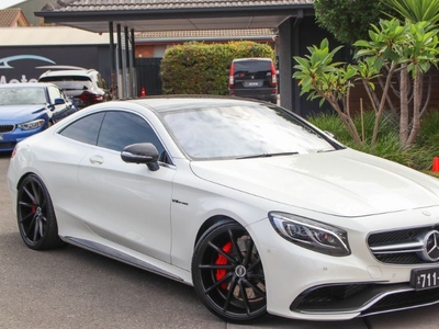 2016 Mercedes-benz S-class COUPE S63 AMG C217
