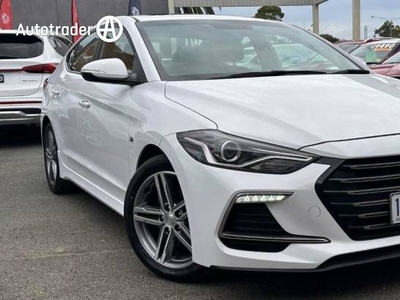 2018 Hyundai Elantra SR Turbo (red) AD MY18