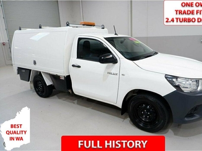 2018 Toyota Hilux Cab Chassis Workmate 4x2 GUN122R