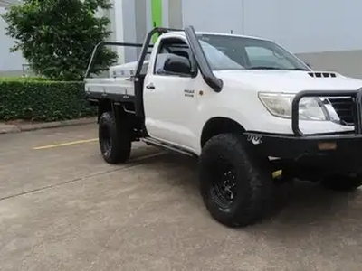 2013 Toyota Hilux SR Cab Chassis Single Cab