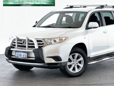 2012 Toyota Kluger KX-R (4X4) 5 Seat Automatic