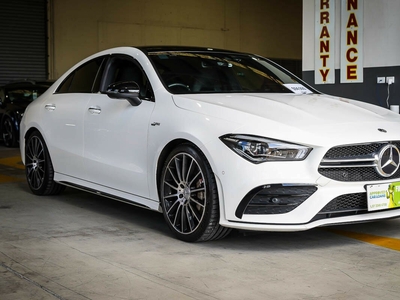 2022 mercedes-benz cla-35 c118 802+052my amg speedshift dct 4matic 7 sp sports automatic dual clutch 4d coupe