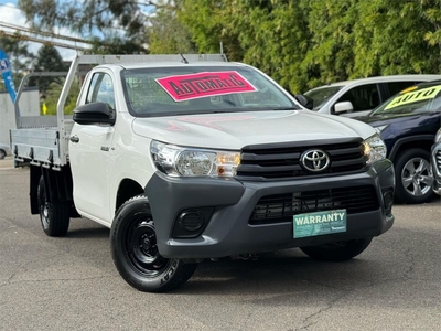 2018 Toyota Hilux C/CHAS WORKMATE TGN121R MY17
