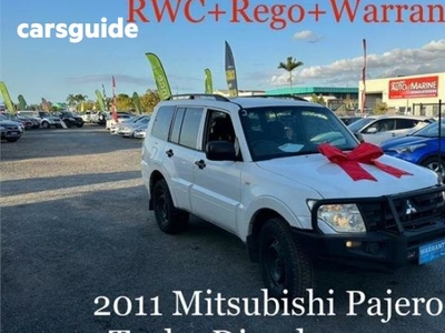 2011 Mitsubishi Pajero GL LWB (4X4) NT MY11