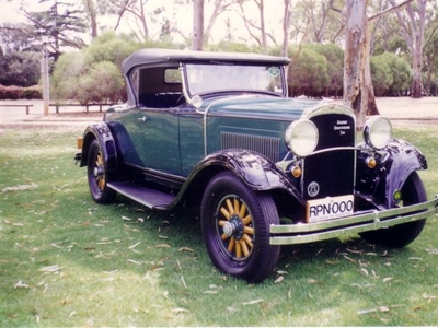 1929 dodge da sport roadster