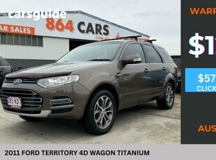 2011 Ford Territory Titanium (rwd) SZ