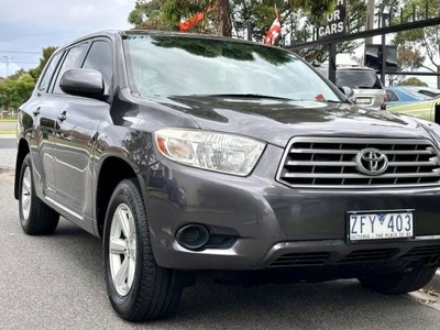2009 Toyota Kluger KX-S (fwd) Automatic
