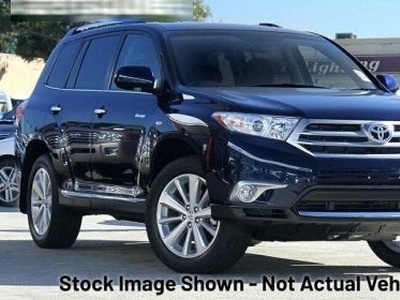 2013 Toyota Kluger Grande (4X4) Automatic