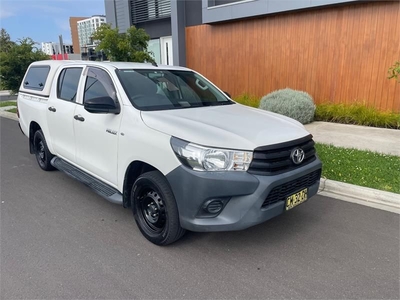 2017 Toyota Hilux DUAL CAB UTILITY WORKMATE TGN121R MY17