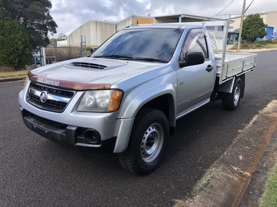 2009 Holden Colorado Cab/chas alloy tray LX RA 4x4