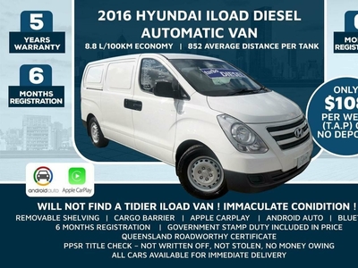 2017 Hyundai Iload Van TQ3-V Series II MY17