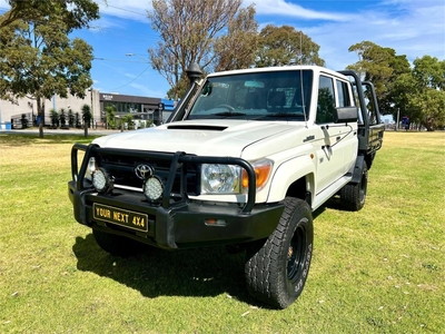 2015 Toyota Landcruiser DOUBLE C/CHAS WORKMATE (4x4) VDJ79R MY12 UPDATE