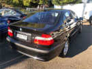 2002 BMW 3 Series E46 MY2002 318i Steptronic Black 5 Speed Sports Automatic Sedan