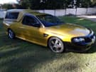 2002 HOLDEN COMMODORE S 6 SP MANUAL UTILITY, 2 seats VUII