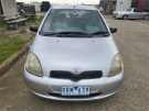 2002 Toyota Echo NCP10R Silver 4 Speed Automatic Hatchback