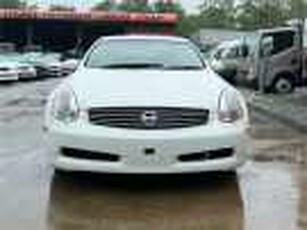 2003 Nissan Skyline V35 350GT White 6 Speed Manual Coupe