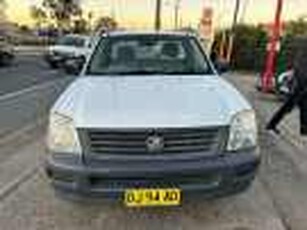 2004 Holden Rodeo RA DX White 5 Speed Manual Cab Chassis