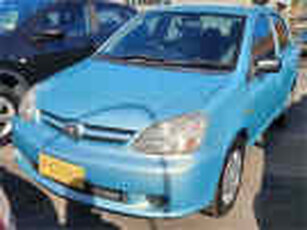 2004 Toyota Echo NCP12R Silvery Blue 4 Speed Automatic Sedan