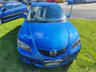 2005 Mazda 3 BK Maxx Sport Blue 5 Speed Manual Sedan