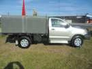 2006 Toyota Hilux KUN26R MY05 SR Silver 5 Speed Manual Cab Chassis