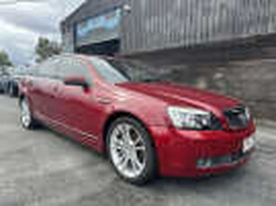 2007 Holden Caprice WM Red 5 Speed Sports Automatic Sedan