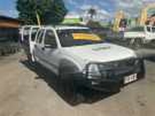 2007 Holden Rodeo RA MY07 LX (4x4) White 5 Speed Manual Crew Cab Chassis