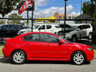 2007 Mazda 3 BK Diesel Red 6 Speed Manual Sedan