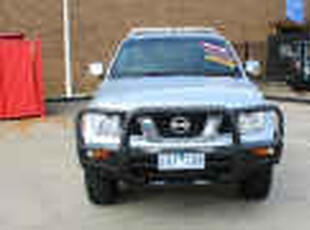 2007 Nissan Navara D40 ST-X (4x4) Silver 6 Speed Manual Dual Cab Pick-up
