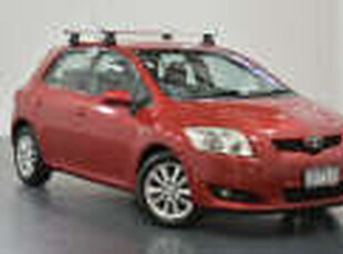 2007 Toyota Corolla ZRE152R Conquest Red 4 Speed Automatic Hatchback
