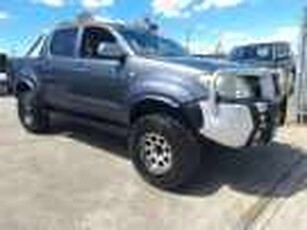 2007 Toyota Hilux GGN25R 06 Upgrade SR5 (4x4) Grey 5 Speed Manual Dual Cab Pick-up