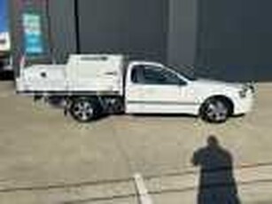 2008 Ford Falcon BF Mk II XL Super Cab White 4 Speed Automatic Cab Chassis