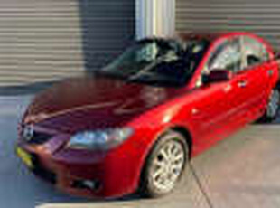 2008 Mazda 3 BK10F2 Maxx Sport Red 4 Speed Sports Automatic Sedan