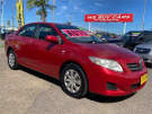 2008 Toyota Corolla ZRE152R Ascent Red 4 Speed Automatic Sedan