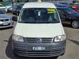 2008 Volkswagen Caddy 2K MY08 1.9 TDI White 6 Speed Direct Shift Van
