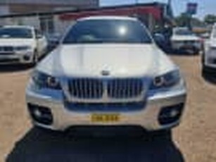 2010 BMW X6 E71 MY11 xDrive40d Silver 8 Speed Automatic Coupe